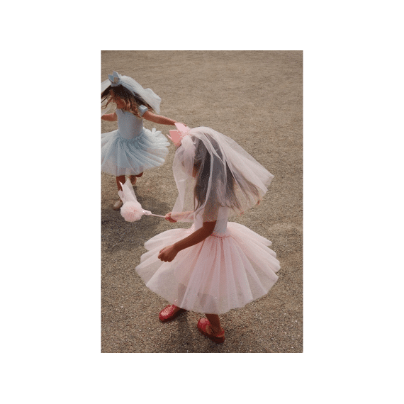 Konges Slojd Prinsessenkroon 5-6 jaar Cloud Pink
