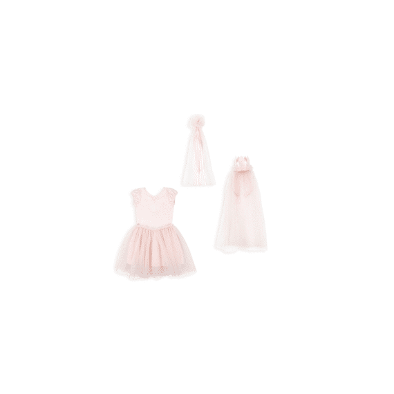 Konges Slojd Prinsessenkroon 5-6 jaar Cloud Pink