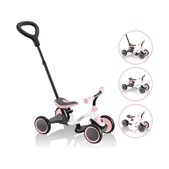 Globber Learning Bike 3 In 1 Pastel Roze