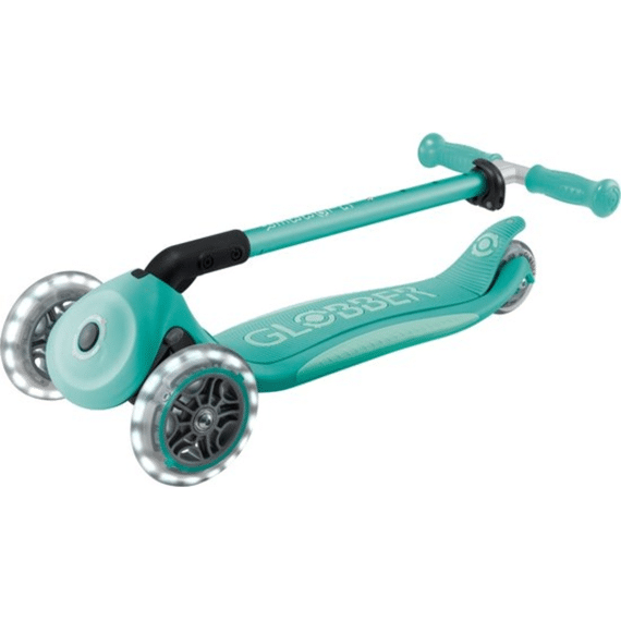Globber Step Primo Foldable Plus Lights Mint