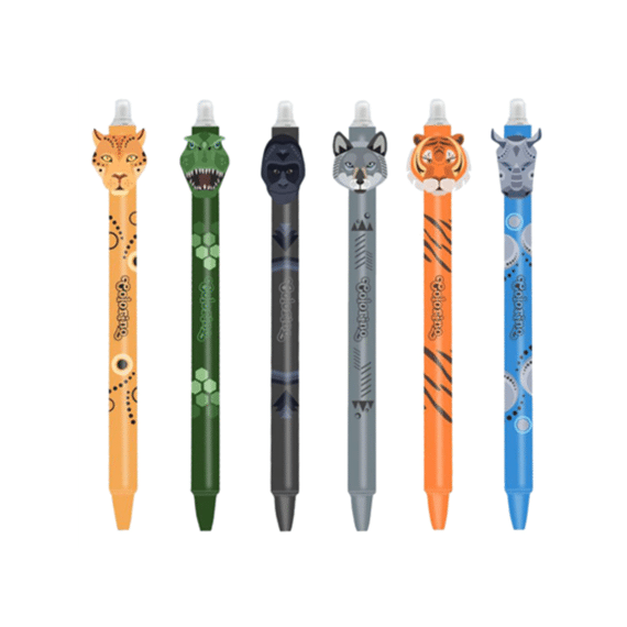 Wild Animals Uitwisbare Pen Assortiment