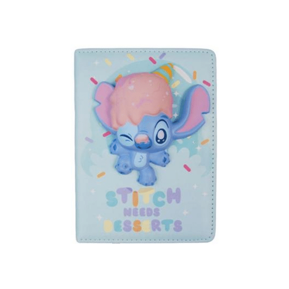 Coolpack Disney Stitch Squishy 3D Notebook Desserts
