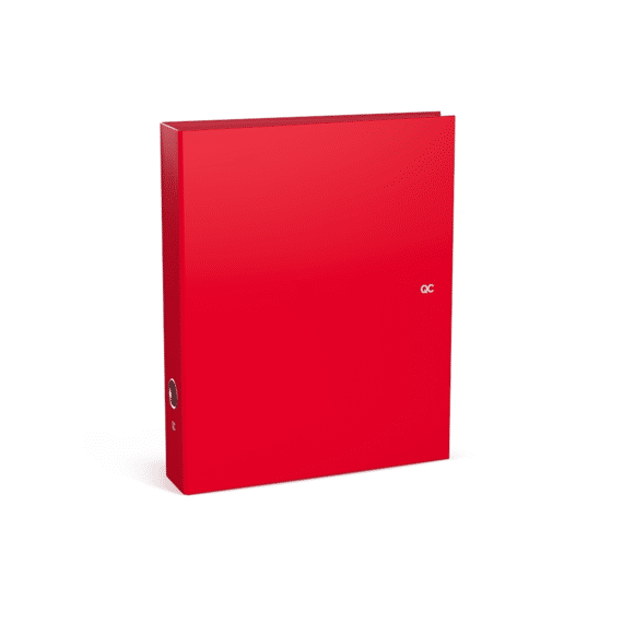 QC Original Klasseur A4 8cm Rosso