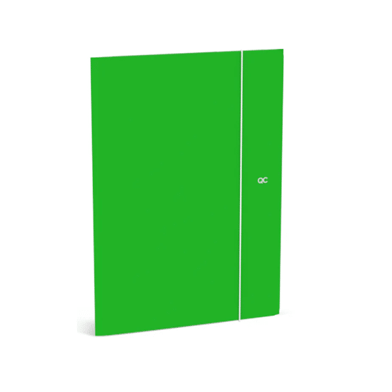 QC Original Elastomap A4 PP Verde Vivo