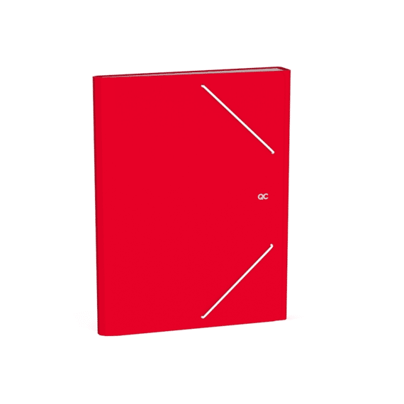 QC Original Documentenmap A4 PP Rosso