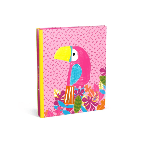 Papersalad Ringmap A4 2R Pink Toucan