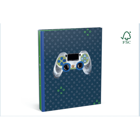 Papersalad Ringmap A4 2R Blue Gaming