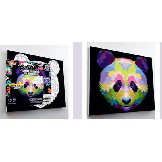 Splat Planet Schilderen op nummer Panda
