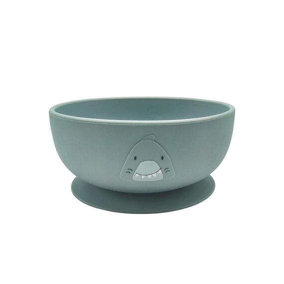 Trixie Tableware Kommetje met Zuignap Silicone Mr. Shark