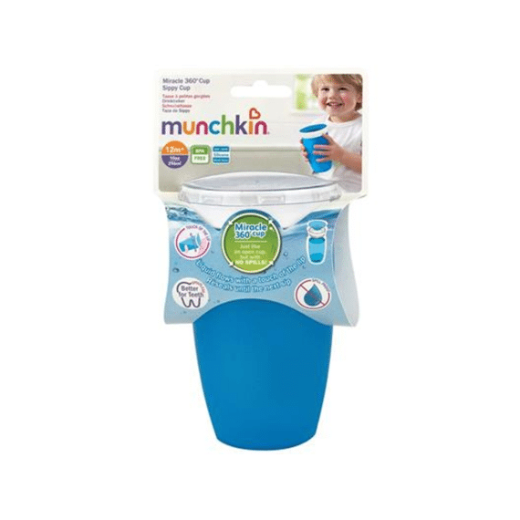 Munchkin Miracle 360° Sippy Cup 296ml 12M+ Blue