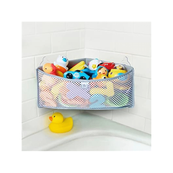 Munchkin Bath Toys High ''n Dry Bath Organizer Grey