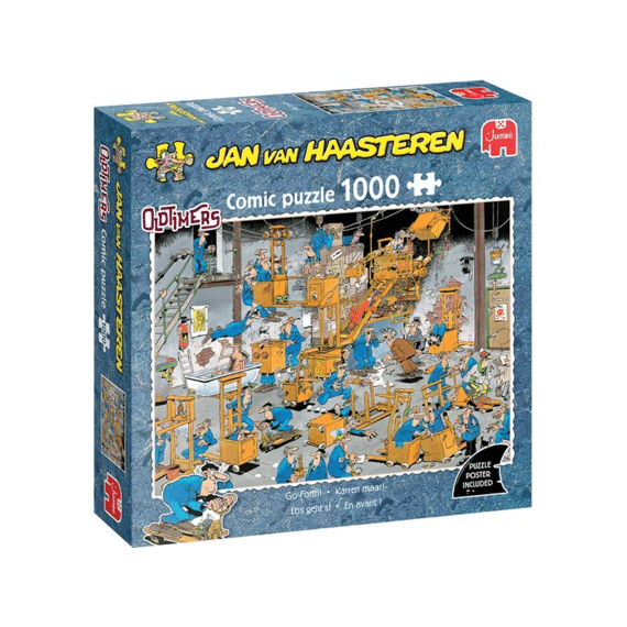 Jumbo Puzzel 1000 Stuks Jan Van Haasteren Oldtimers - Karren Maar!