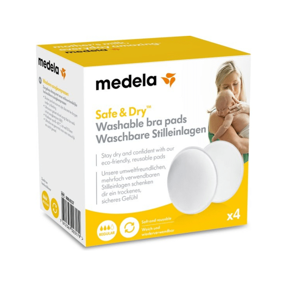Medela Wasbare Borstkompressen 4-Pack