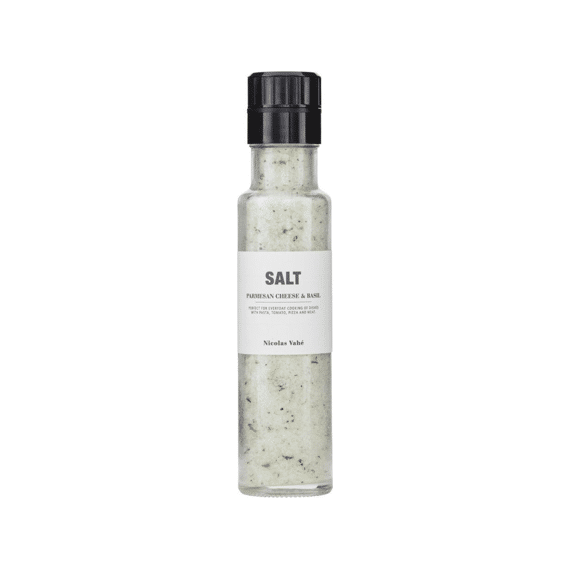 Nicolas Vahe Zout in Molen Parmezaanse Kaas en Basilicum