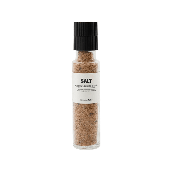 Nicolas Vahe Zout in Molen Parmezaan Tomaat en Basilicum