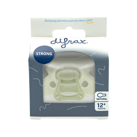 Difrax Fopspeen Natural 12M+ Special Lime Emerald