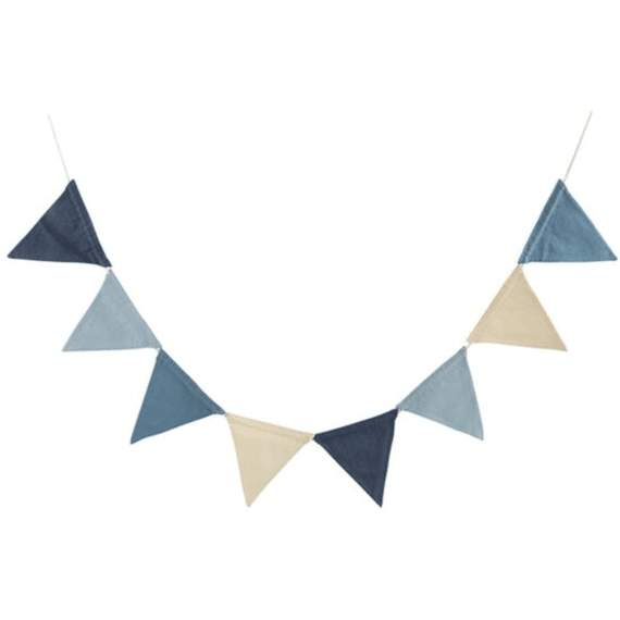 Sebra Vlaggenlijn Bunting Powder Blue