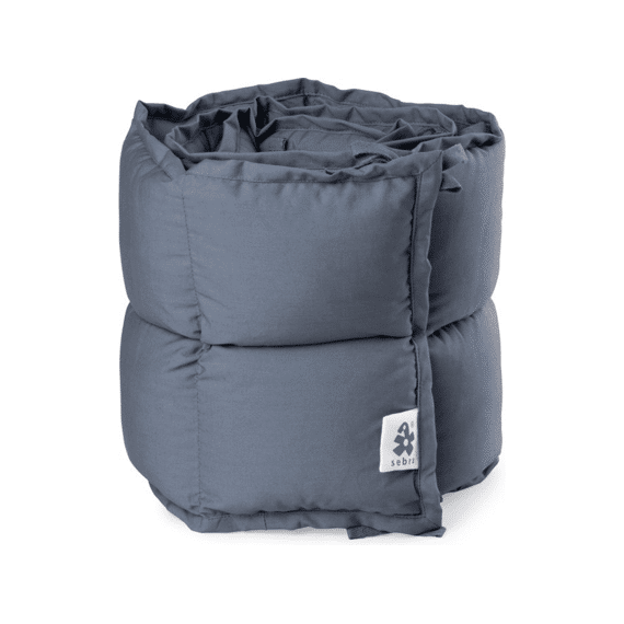Sebra Bed/Box Bumper Kapok Forest Lake Blue
