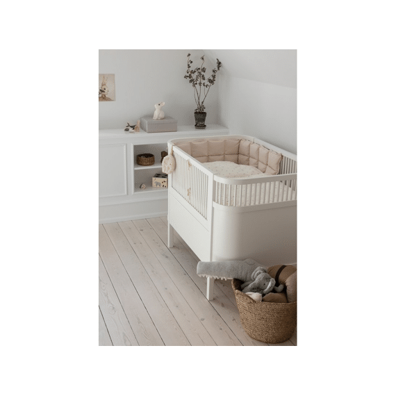 Sebra Bed/Box Bumper Kapok Birchbark Rose