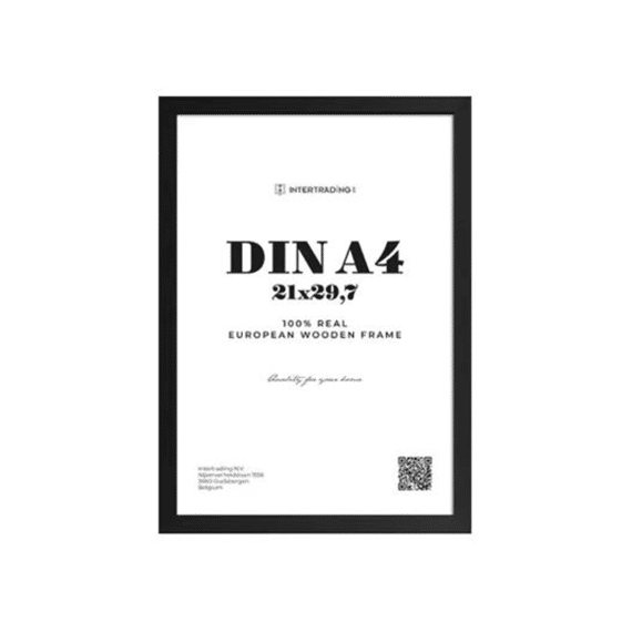 Fotolijst Riga Zwart 21x30cm
