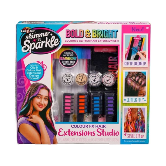 Cra-Z-Art Shimmer ''n Sparkle Hair Extension Studio