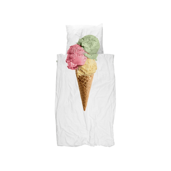 Snurk Dekbedovertrek 140x200 Ice Cream