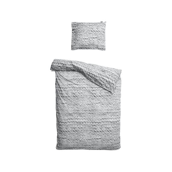 Snurk Dekbedovertrek 140x220 Twirre Cool Grey