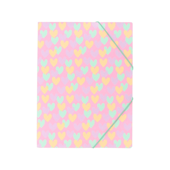 Elastomap A4 B''Log Hearts