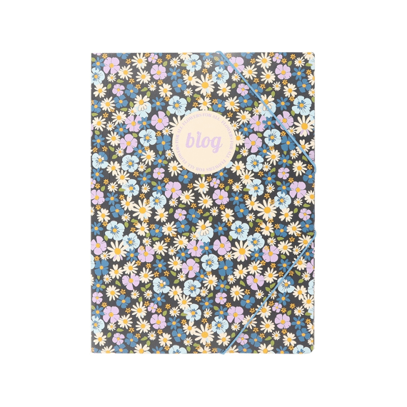 Elastomap A4 B''Log Flowers