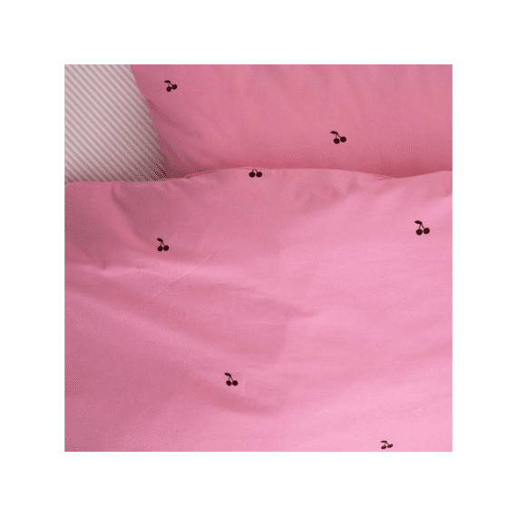 Studio Ditte Dekbedovertrek 140x200 Kersen Roze