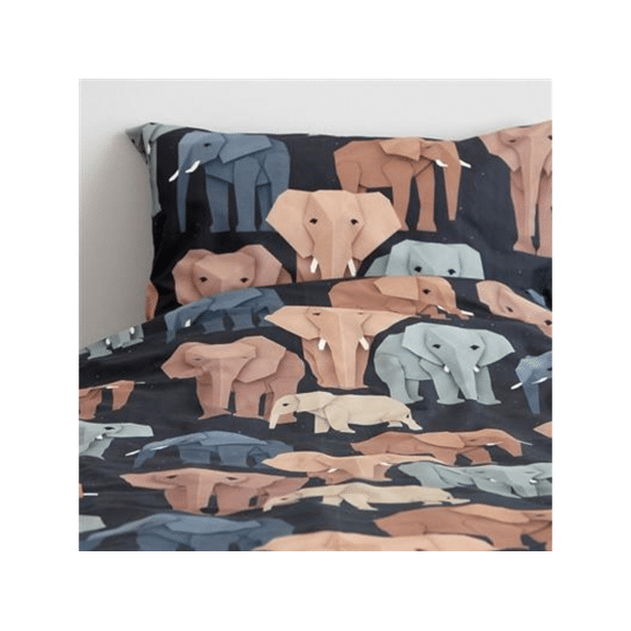 Studio Ditte Dekbedovertrek 140x200 Olifanten