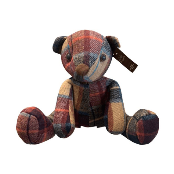 Samuel Lamont Deurstop Teddybeer Red Tweed