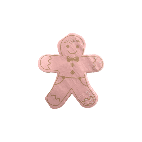 Curiositeas Ginger Bread Napkins 12st