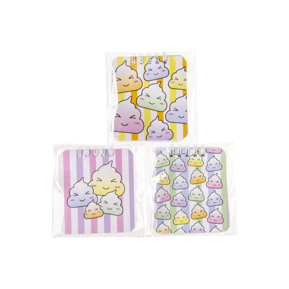 0398 Notitieboekje Neon Shit Assortiment Prijs Per Stuk