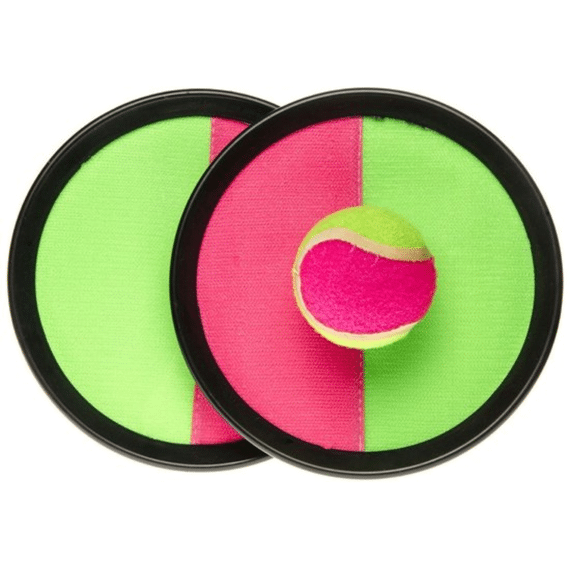 Scatch vangbalspel klitteband 19cm 2 schilden + bal