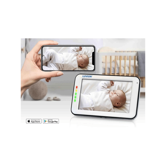 Luvion Babyfoon Supreme Connect 2 Baby Monitor White