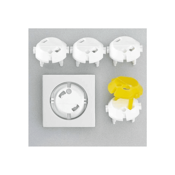 Jippie's Blinde Pluggen Wit 5-Pack Stopcontact Beschermers