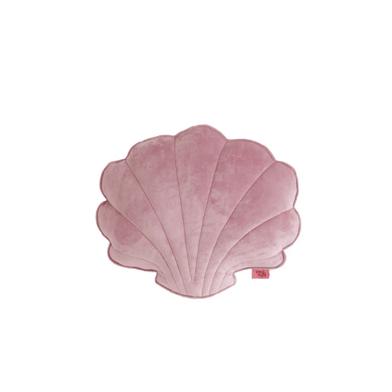 Moi Mili Kussen Big Shell Velvet Soft Pink