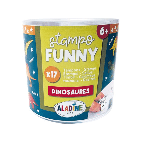 Aladine Stampo Funny Stempels Dinosaurussen