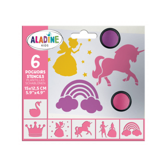 Aladine Stencils Prinsessen
