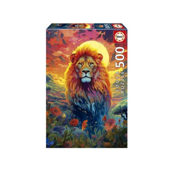 Educa Puzzel 500st Majestueuze Leeuw