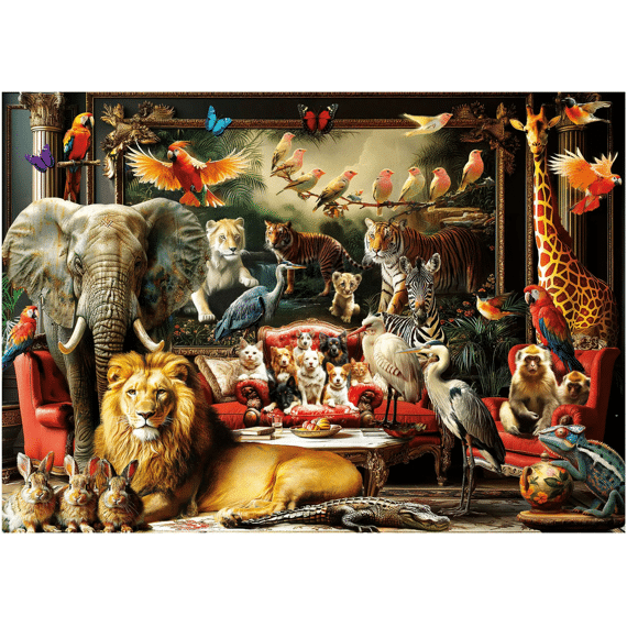 Educa Puzzel 1500st Het Dierenhuis