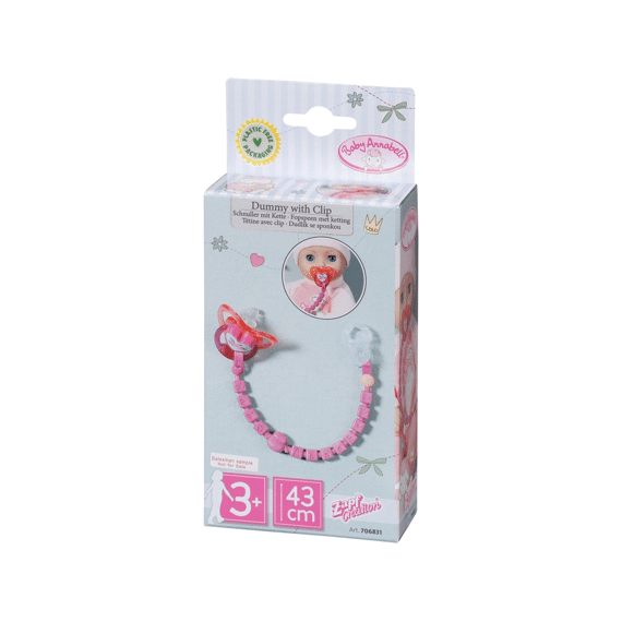 706831 Baby Annabell Fopspeen Met Ketting