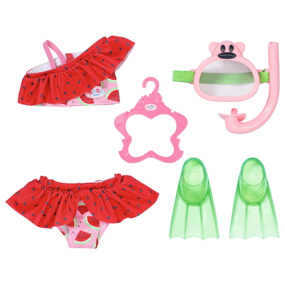 Baby Born Bikini met Snorkelset43cm