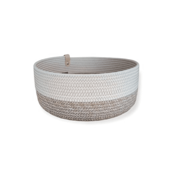 Koba Mand Hoog Large 25x12cm Boho Melé & White
