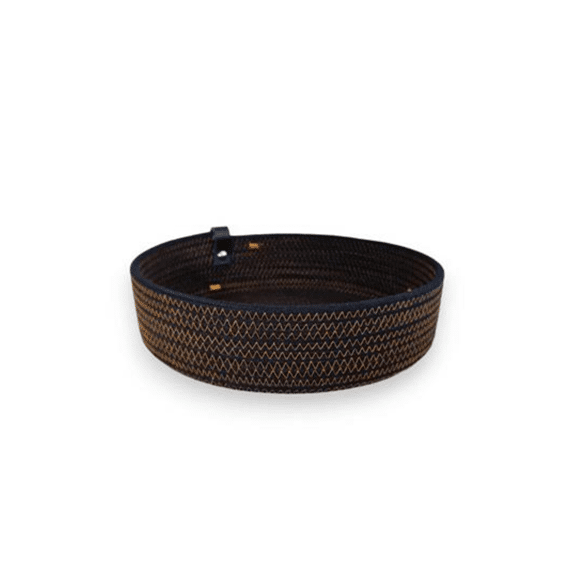 Koba Mand Laag Large 29x8cm Black & Gold