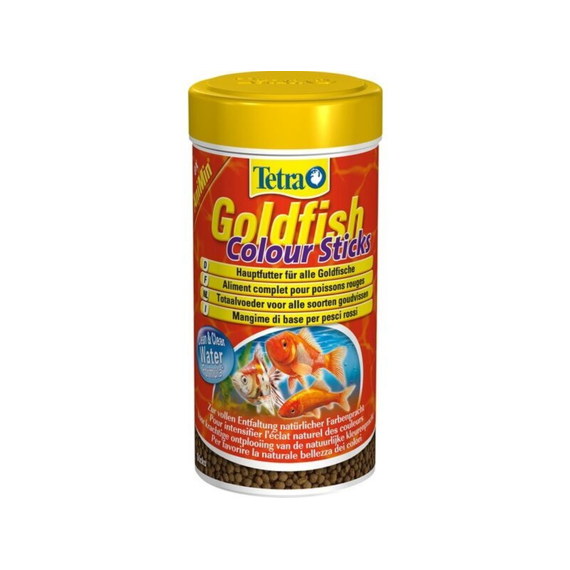 Tetra goldfish colour sticks 250ml