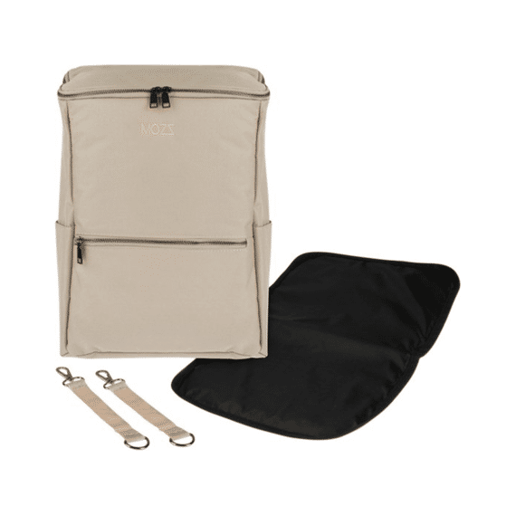 Mozz Bags Luiertas Largo Backpack Beige