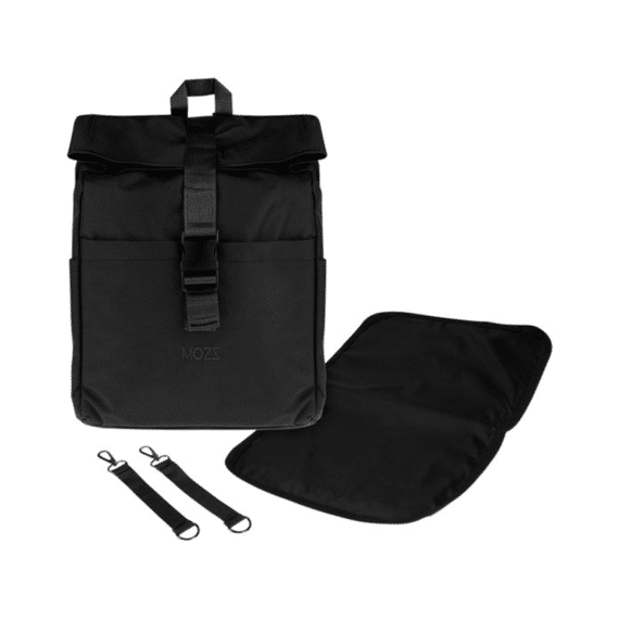 Mozz Bags Luiertas Lima Backpack Zwart