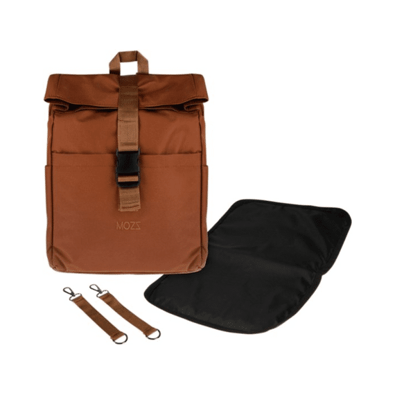 Mozz Bags Luiertas Lima Backpack Cognac